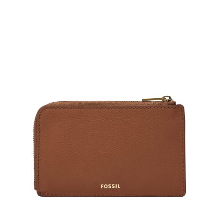 Fossil Women's Jori Leather Zip Card Case - Preorder