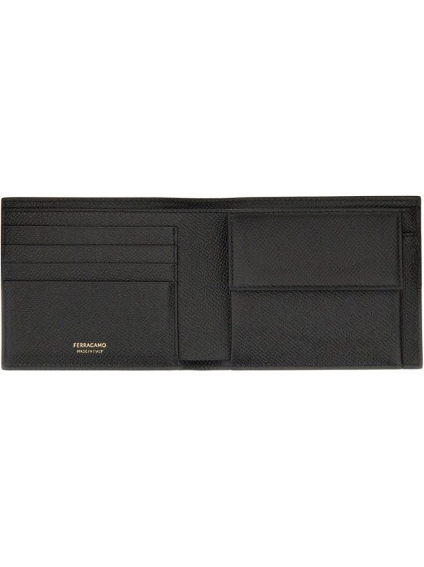 Salvatore Ferragamo Gancini Wallet With Textured Finish - Preorder