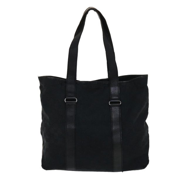 Gucci GG Canvas Tote Bag Leather Black - Preorder