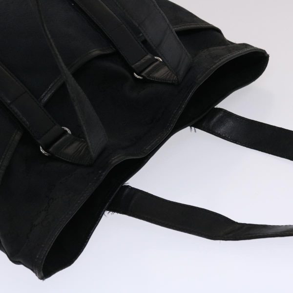 Gucci GG Canvas Tote Bag Leather Black - Preorder