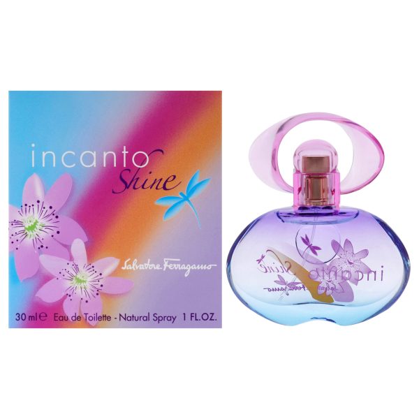 Salvatore Ferragamo Incanto Shine by Salvatore Ferragamo for Women - 1 oz EDT Spray - Preorder