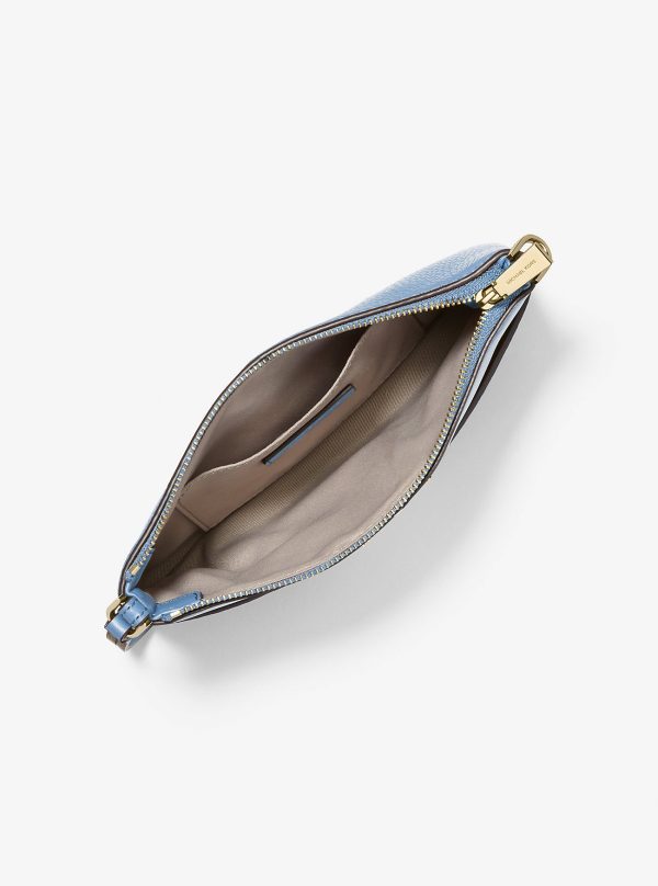 Michael Kors Jet Set Medium Pebbled Leather Wristlet - Preorder