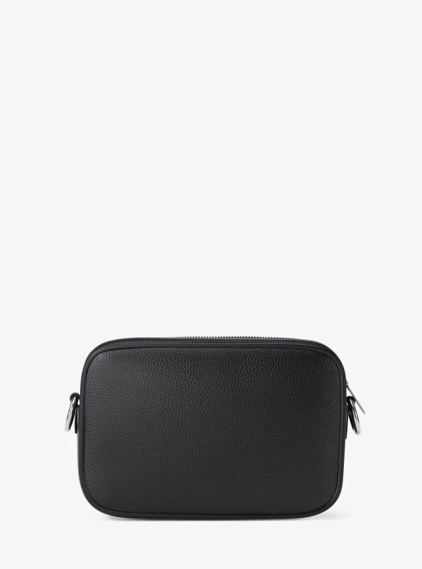 Michael Kors Outlet Jet Set Pebbled Leather Camera Crossbody Bag - Preorder