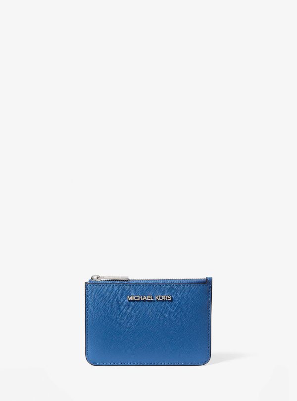 Michael Kors Outlet Jet Set Saffiano Leather Coin Purse - Preorder