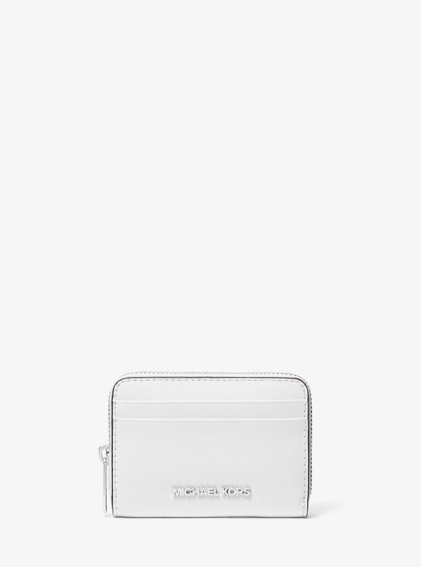 Michael Kors Outlet Jet Set Travel Medium Saffiano Leather Wallet - Preorder