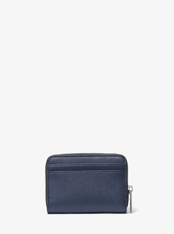 Michael Kors Outlet Jet Set Travel Medium Saffiano Leather Wallet - Preorder
