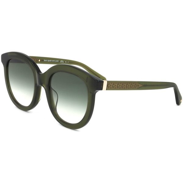 Kate Spade Women's 53 mm Green Sunglasses - Preorder