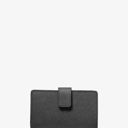 Michael Kors Outlet Medium Saffiano Leather Wallet - Preorder