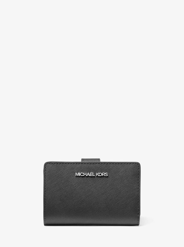 Michael Kors Outlet Medium Saffiano Leather Wallet - Preorder