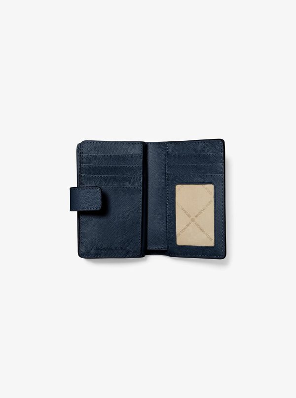 Michael Kors Outlet Medium Saffiano Leather Wallet - Preorder