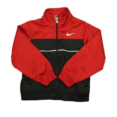Nike Boys Black | Red Athletic Top - Preorder
