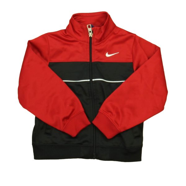 Nike Boys Black | Red Athletic Top - Preorder