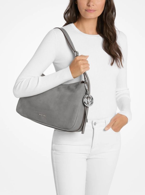 Michael Kors Nolita Medium Nubuck Shoulder Bag - Preorder
