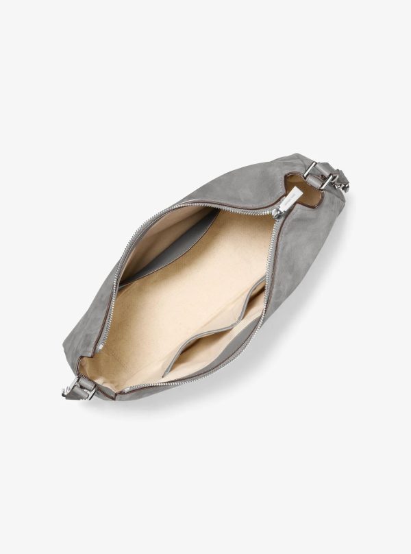Michael Kors Nolita Medium Nubuck Shoulder Bag - Preorder