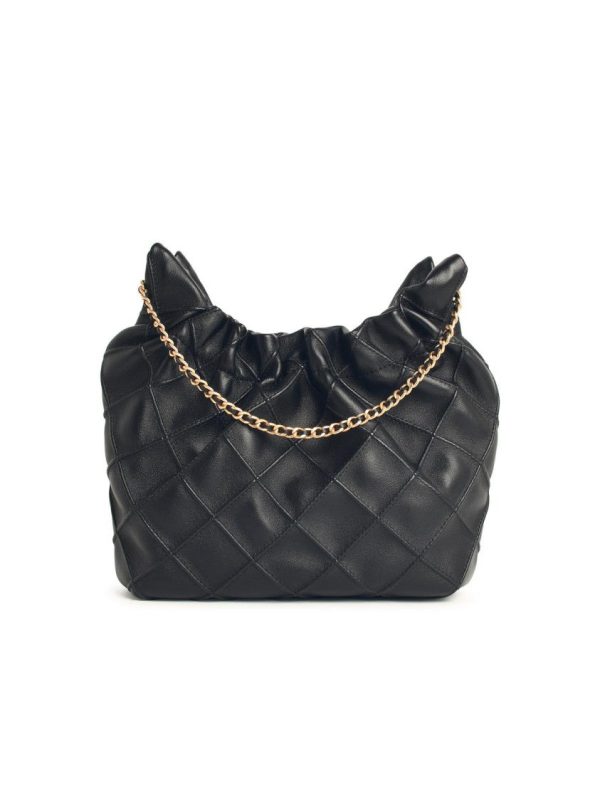 Tory Burch Small 'Fleming' Black Leather Bag - Preorder