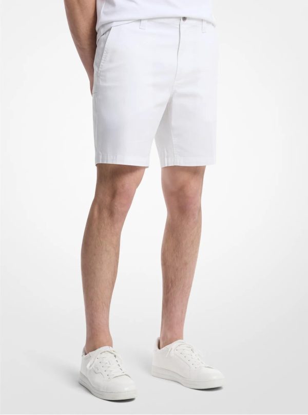Michael Kors Stretch Cotton Shorts - Preorder