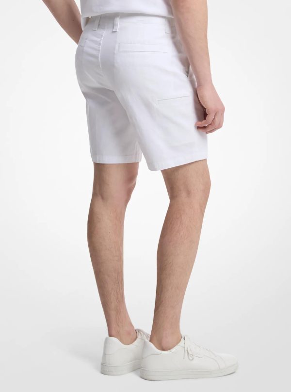 Michael Kors Stretch Cotton Shorts - Preorder