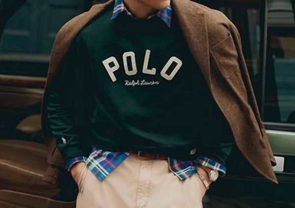 RALPH LAUREN The Fleece Logo Sweatshirt In Green - Preorder