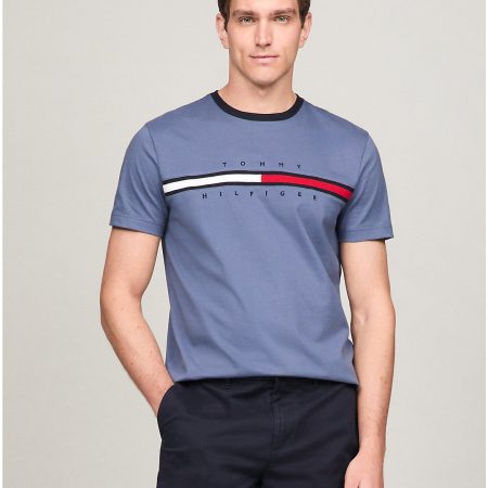 Tommy Hilfiger Men's Flag Logo Ringer T-Shirt - Preorder