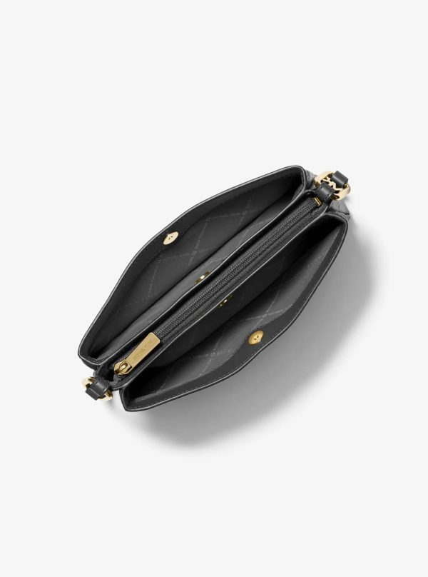 Michael Kors Outlet Trisha Medium Pebbled Leather Crossbody Bag - Preorder
