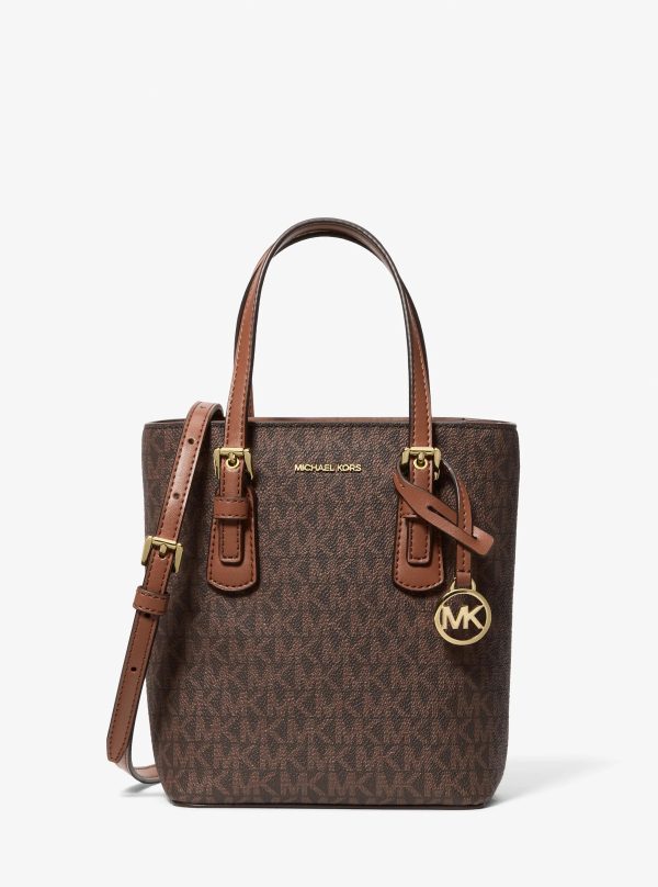 Michael Kors Outlet Voyager Extra-Small Signature Logo Convertible Crossbody Bag - Preorder