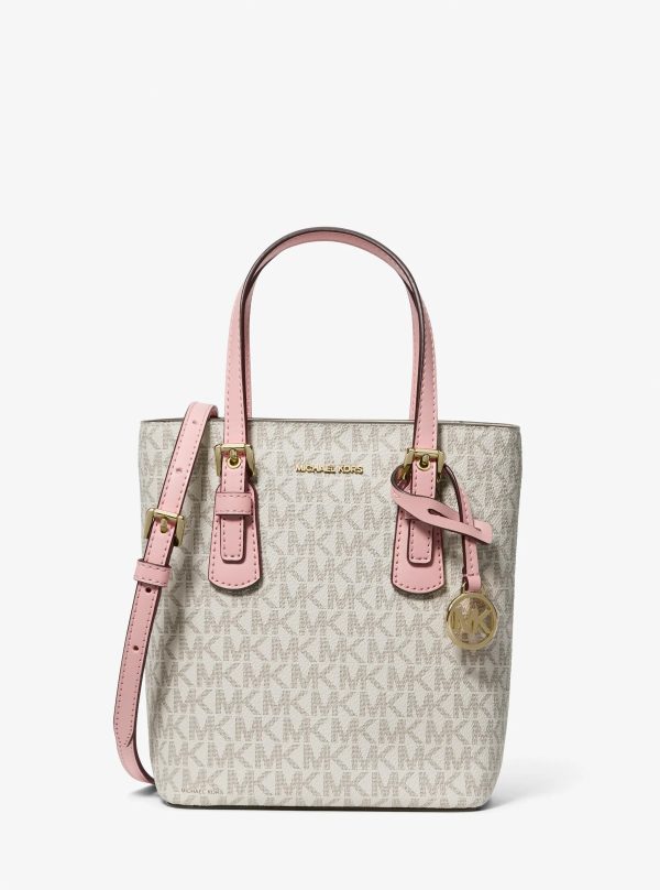 Michael Kors Outlet Voyager Extra-Small Signature Logo Convertible Crossbody Bag - Preorder