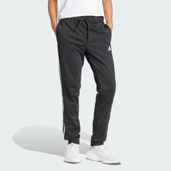 adidas Women's adidas Primegreen Essentials Warm-Up Slim Tapered 3-Stripes Track Pants - Preorder