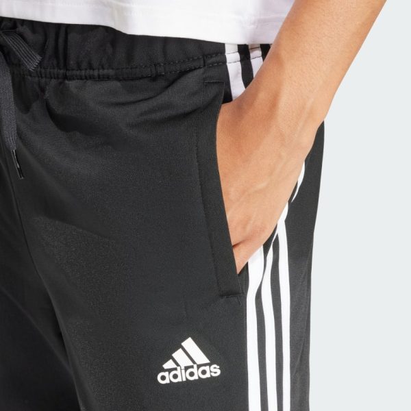 adidas Women's adidas Primegreen Essentials Warm-Up Slim Tapered 3-Stripes Track Pants - Preorder