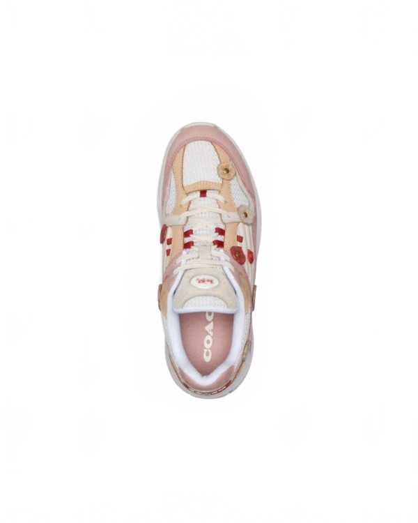 Coach Women's Comfort Sneakers In Tea Rose-Light Rose,beachwood - Preorder