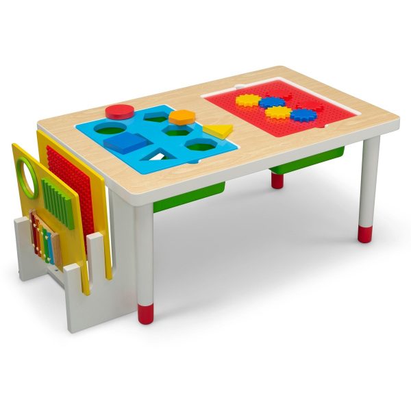 Delta Children Play & Learn Sensory Table with Activity Boards - USA Preorder