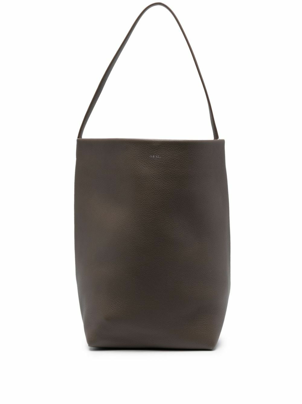 The Row N S Park Tote dark brown leather 2025