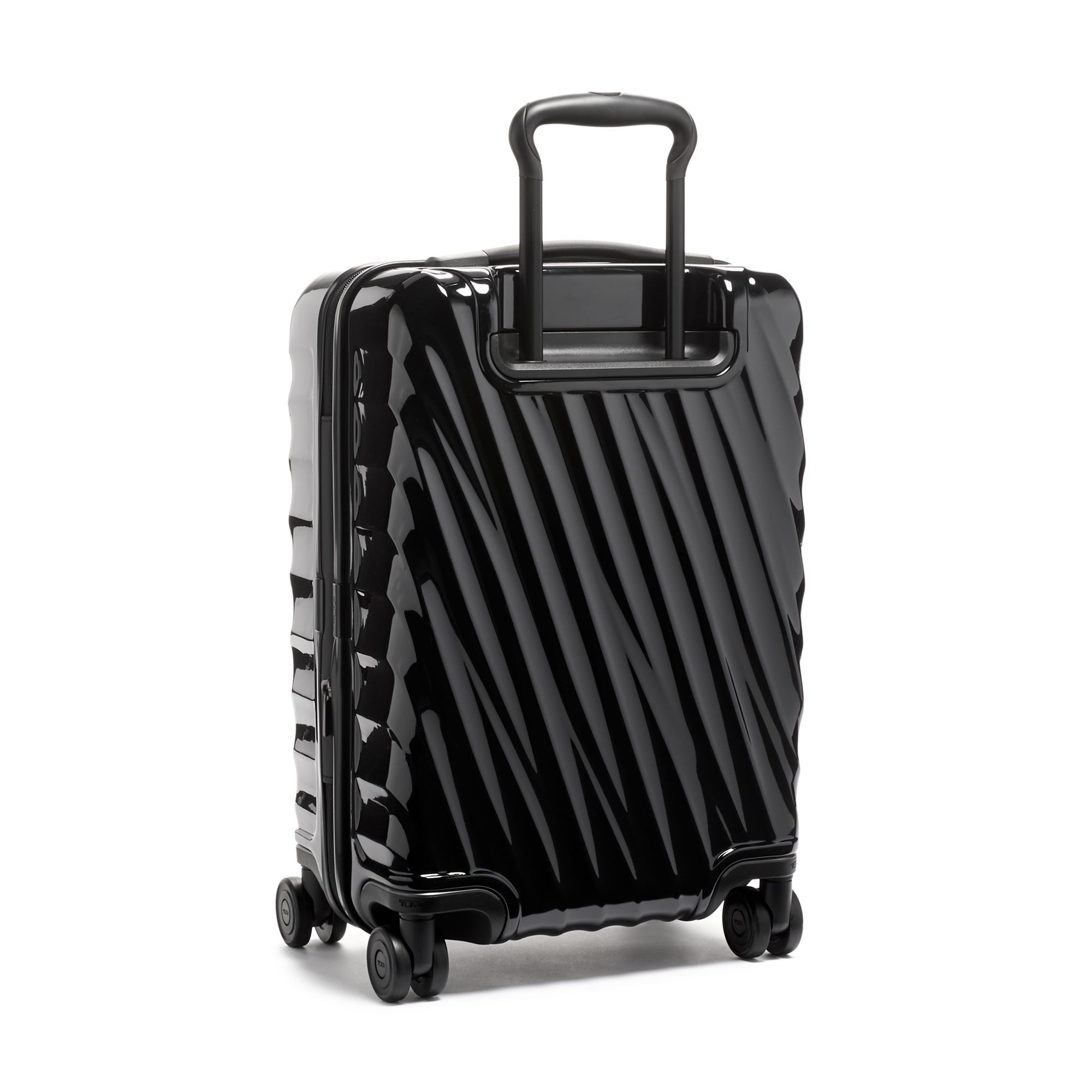 TUMI 19 Degree International Expandable 4 Wheeled Carry On 0139683A028 black polycarbonate 2026