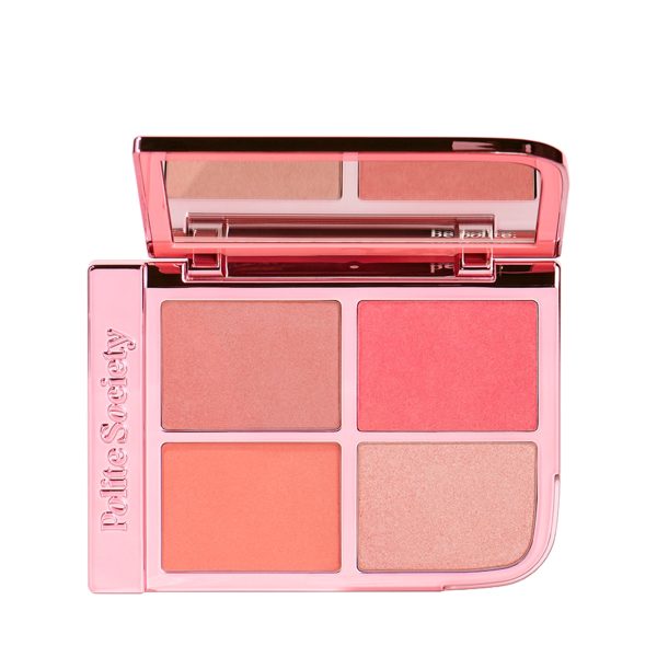 Polite Society Go Flush Yourself Blush & Highlight Palette - USA Preorder