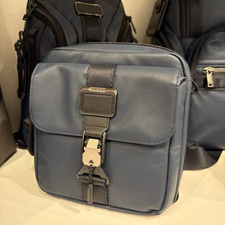 TUMI Junior Crossbody Slate Blue - Ready Stock US