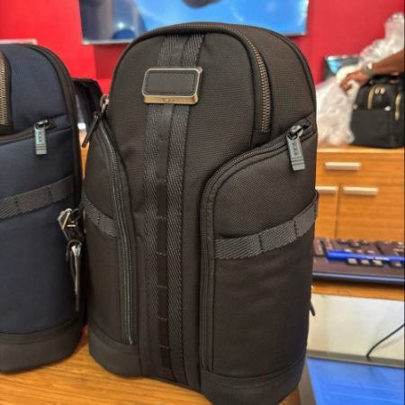 TUMI Large Sling With Tablet Black - Ready Stock US