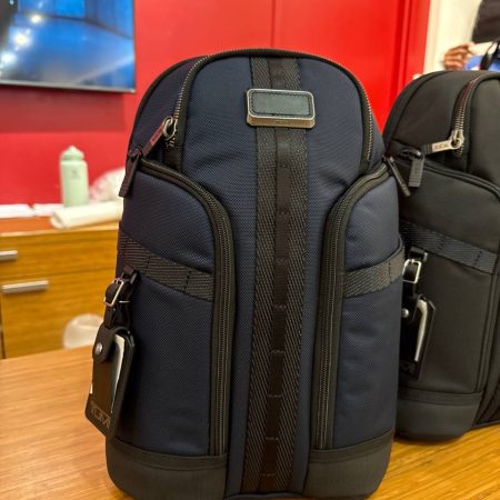 TUMI Large Sling With Tablet Navy - Ready Stock US