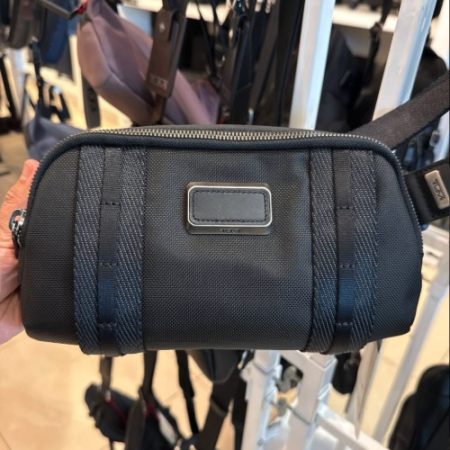 TUMI Small Belt Bag Black - Ready Stock US