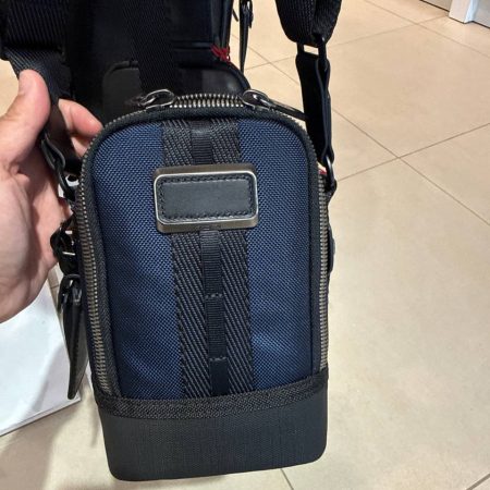 TUMI Small Crossbody Navy - Ready Stock US