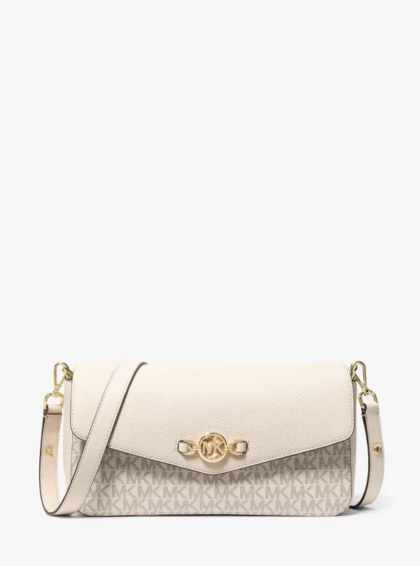 Michael Kors Kacey Medium Signature Logo Shoulder Bag - Preorder