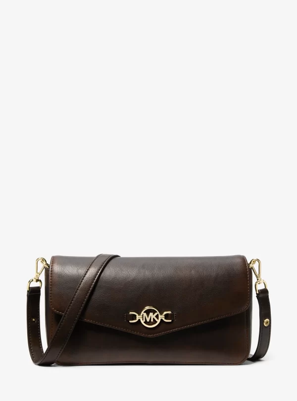 Michael Kors Kacey Medium Burnished Shoulder Bag - Preorder