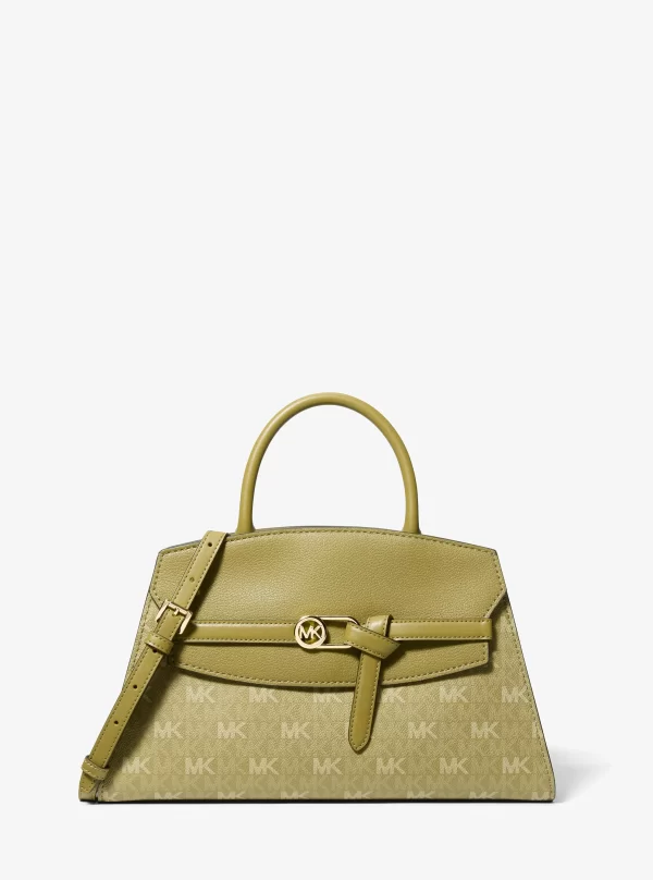 Michael Kors Greta Medium Signature Logo Satchel - Preorder