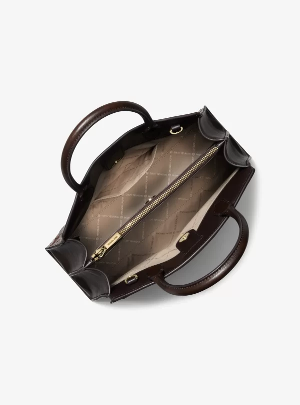 Michael Kors Greta Medium Logo Embossed Satchel - Preorder