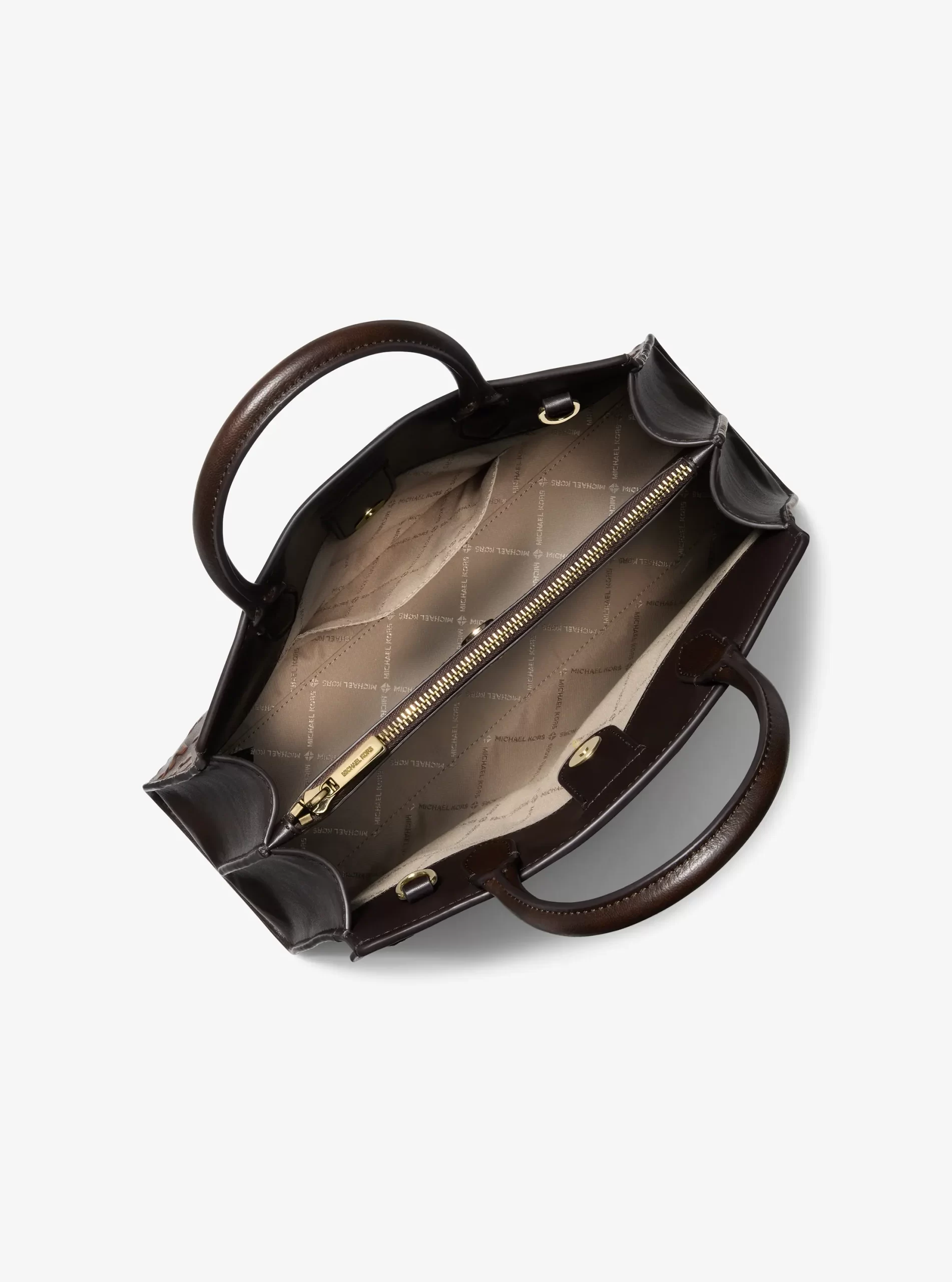 Michael Kors Greta Medium Logo Embossed Satchel - Preorder - Image 2