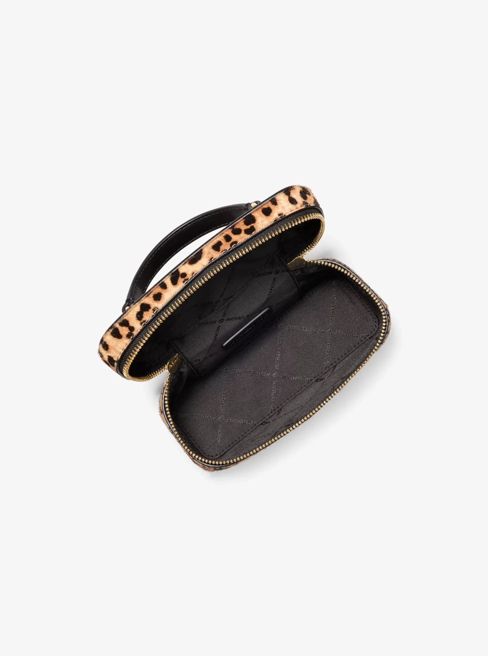 Michael Kors Vivi Small Leopard Print Calf Hair Vanity Crossbody Bag - Preorder - Image 2