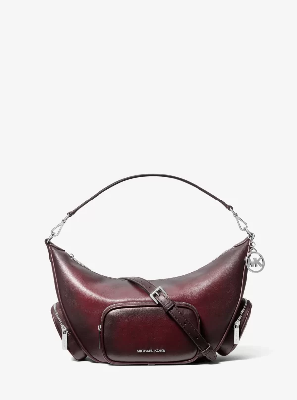 Michael Kors Merritt Medium Burnished Convertible Shoulder Bag - Preorder