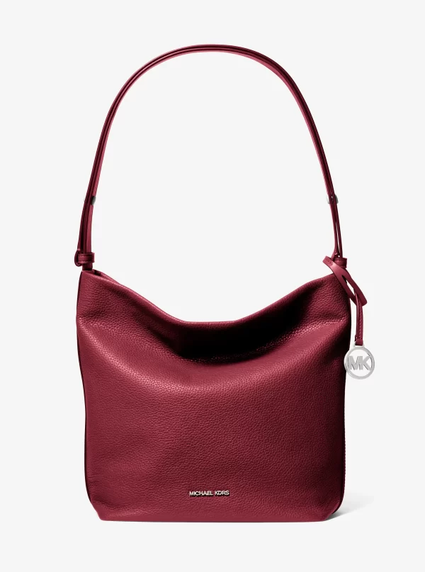 Michael Kors Roey Medium Pebbled Leather Bucket Messenger Bag - Preorder