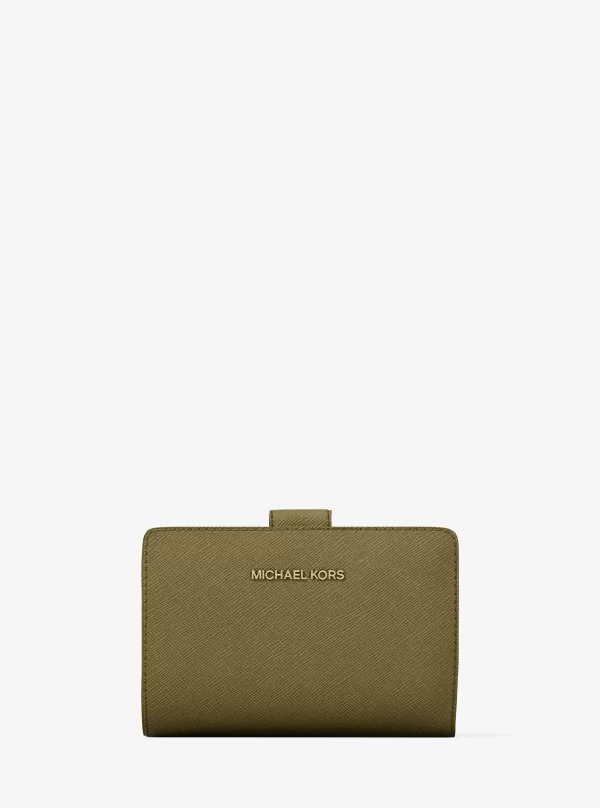 Michael Kors Medium Crossgrain Leather Wallet - Preorder