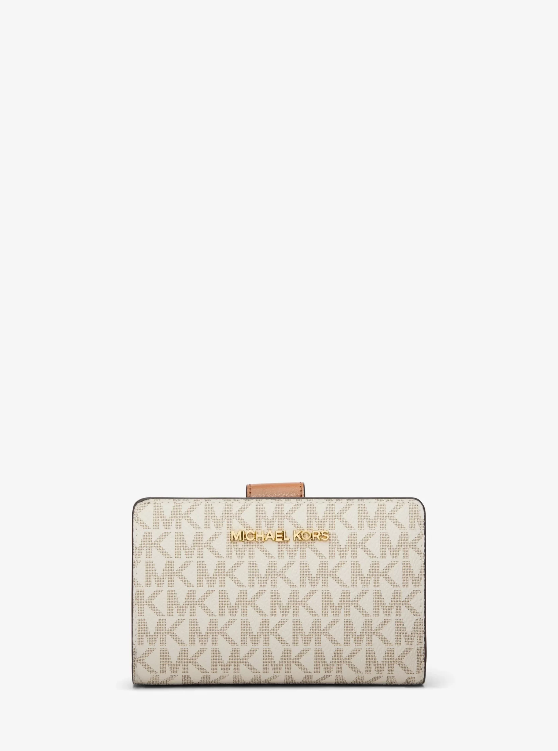Michael Kors Medium Signature Logo Wallet Vanilla - Preorder - Image 2
