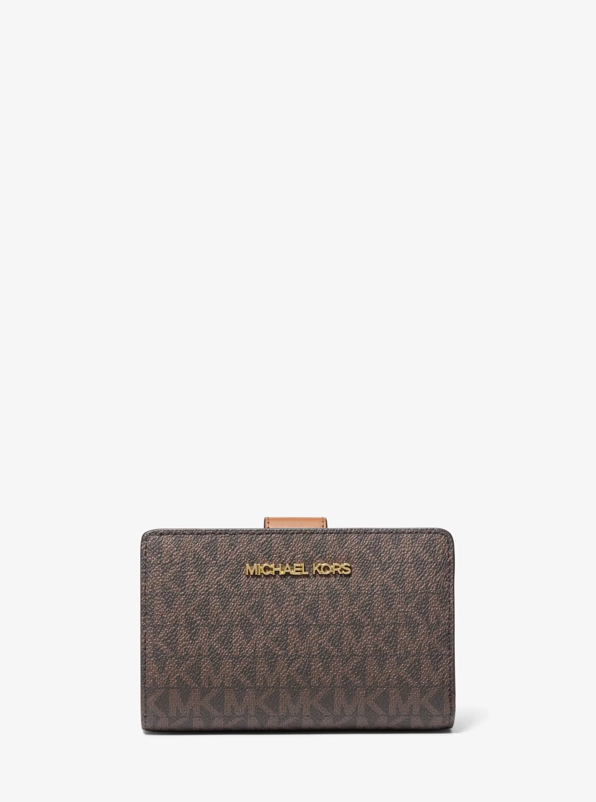 Michael Kors Medium Signature Logo Wallet Vanilla - Preorder