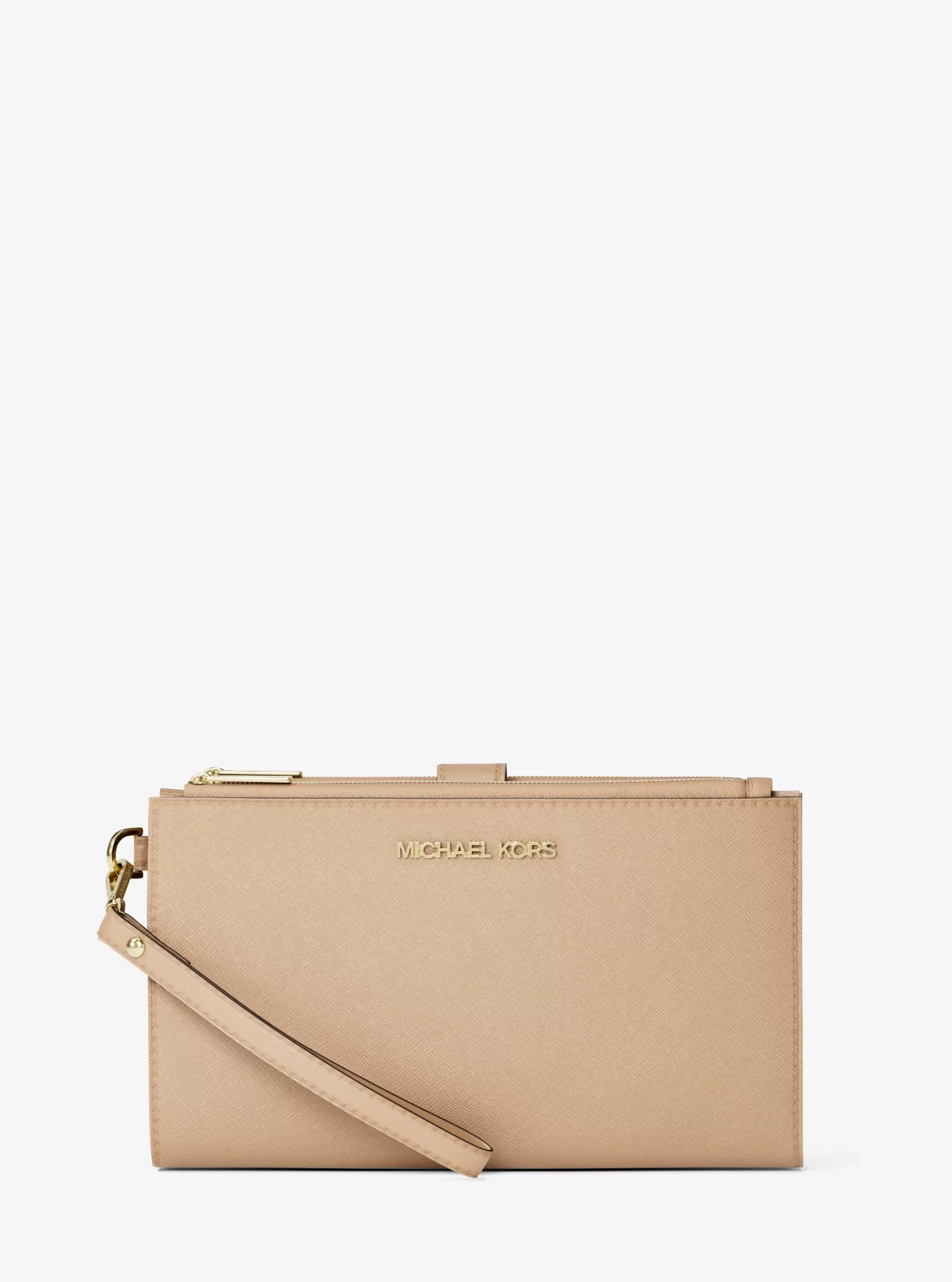 Michael Kors Jet Set Large Leather Smartphone Wristlet Wallet - Preorder